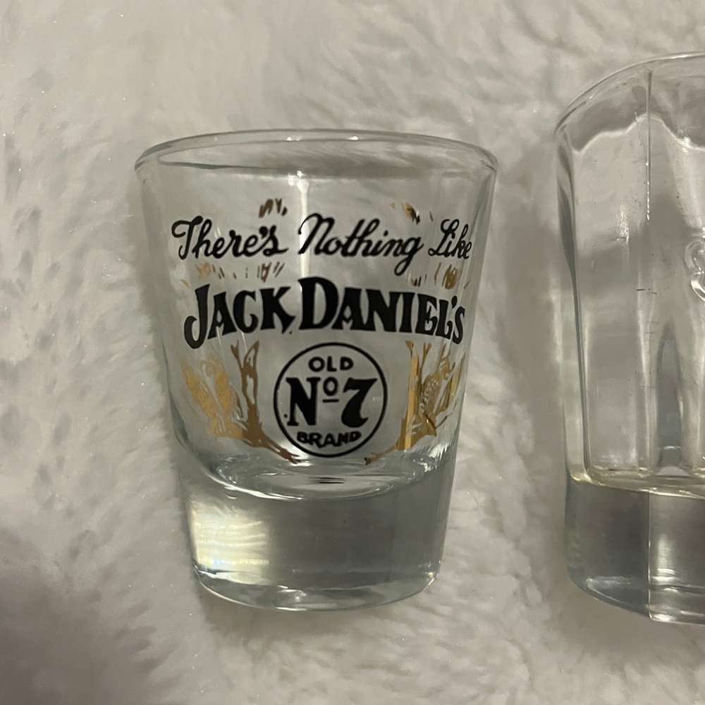 Lot of 5 Different Whiskey Shot Glasses